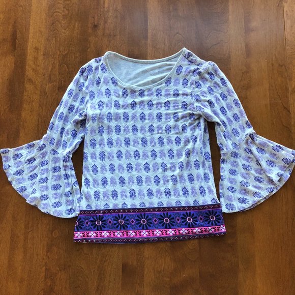 Justice Purple and Gray Tunic - Picture 1 of 3